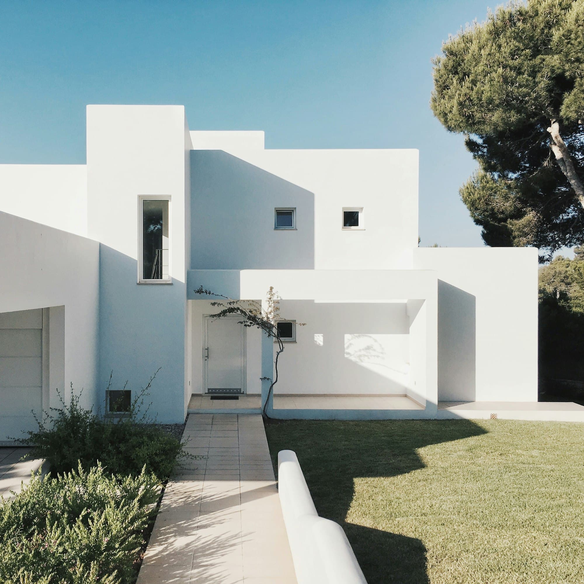 Hvit villa